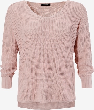 Aniston Sweater in Pink: front