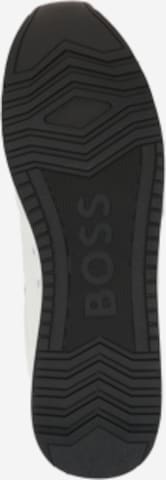 BOSS Black Sneakers laag 'Kai' in Wit