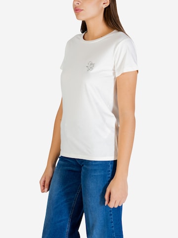 Top 'ECS MODA TA6056 JS923' di Liu Jo in bianco