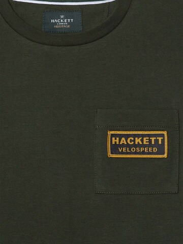 Hackett London T-Shirt 'Heritage Rally' in Grün