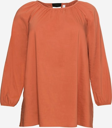 SHEEGO Tunic in Orange: front