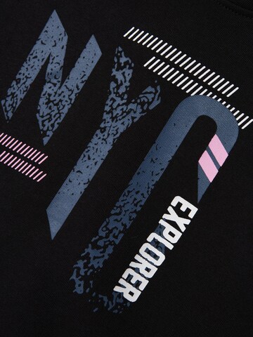 NAME IT Sweatshirt 'NKFViala' i sort