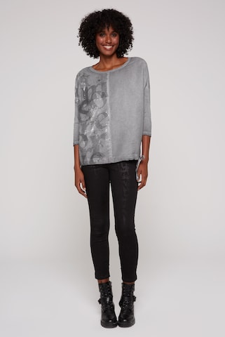Soccx Shirt 'Memory Lane' in Grey