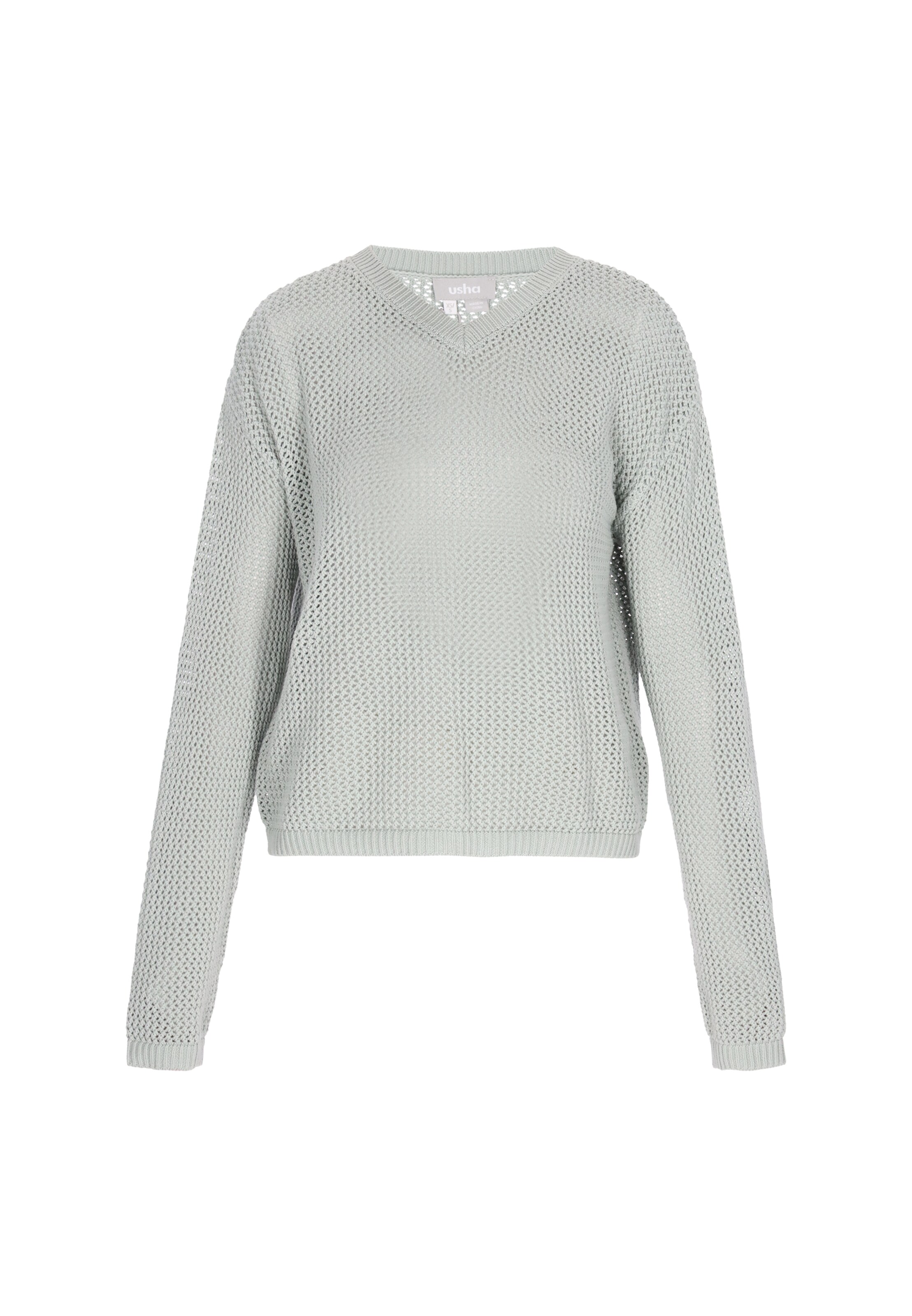 Usha Trui 'Casual' in Groen: voorkant