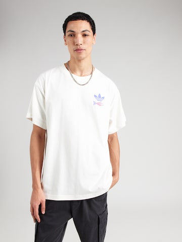 ADIDAS ORIGINALS Póló 'SARDINES GFX' - fehér: elől