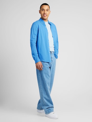 Slim fit Cămașă de la Polo Ralph Lauren pe albastru