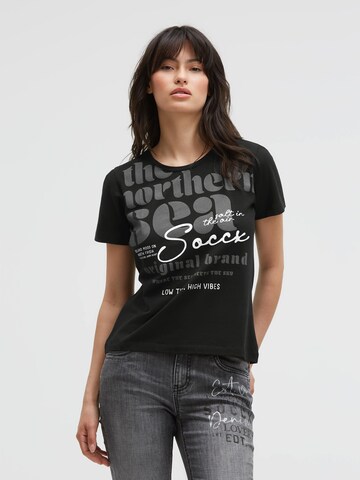 Soccx Shirt in Black: front