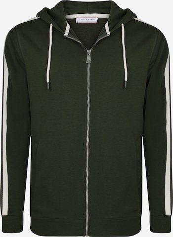 Sweat-shirt Felix Hardy en vert : devant