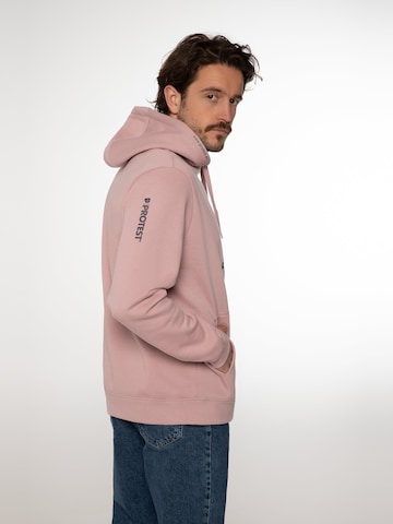 PROTEST Sweater 'CLASSIC LOGO HOODY' in Pink