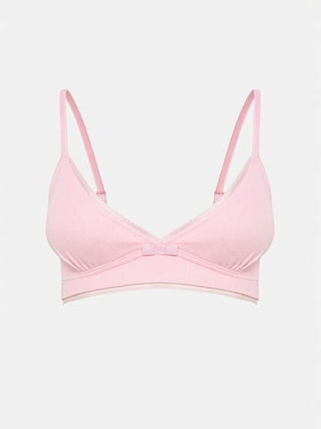 Penti Triangel BH 'PENTI My First Bra Basic Rib 2er-Pack Baumwoll-BH'‌‌‌‌ in Mischfarben: Vorderseite