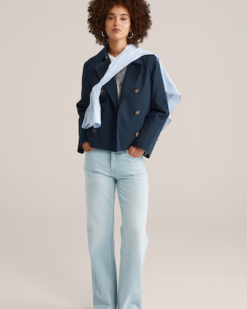 WE Fashion - Abrigo de entretiempo en azul