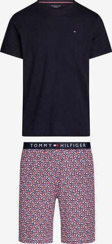 Tommy Hilfiger Underwear Short Pajamas in Black: front