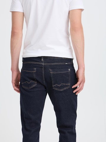 BLEND Slimfit Regular-Fit-Jeans 'Twister' in Blau