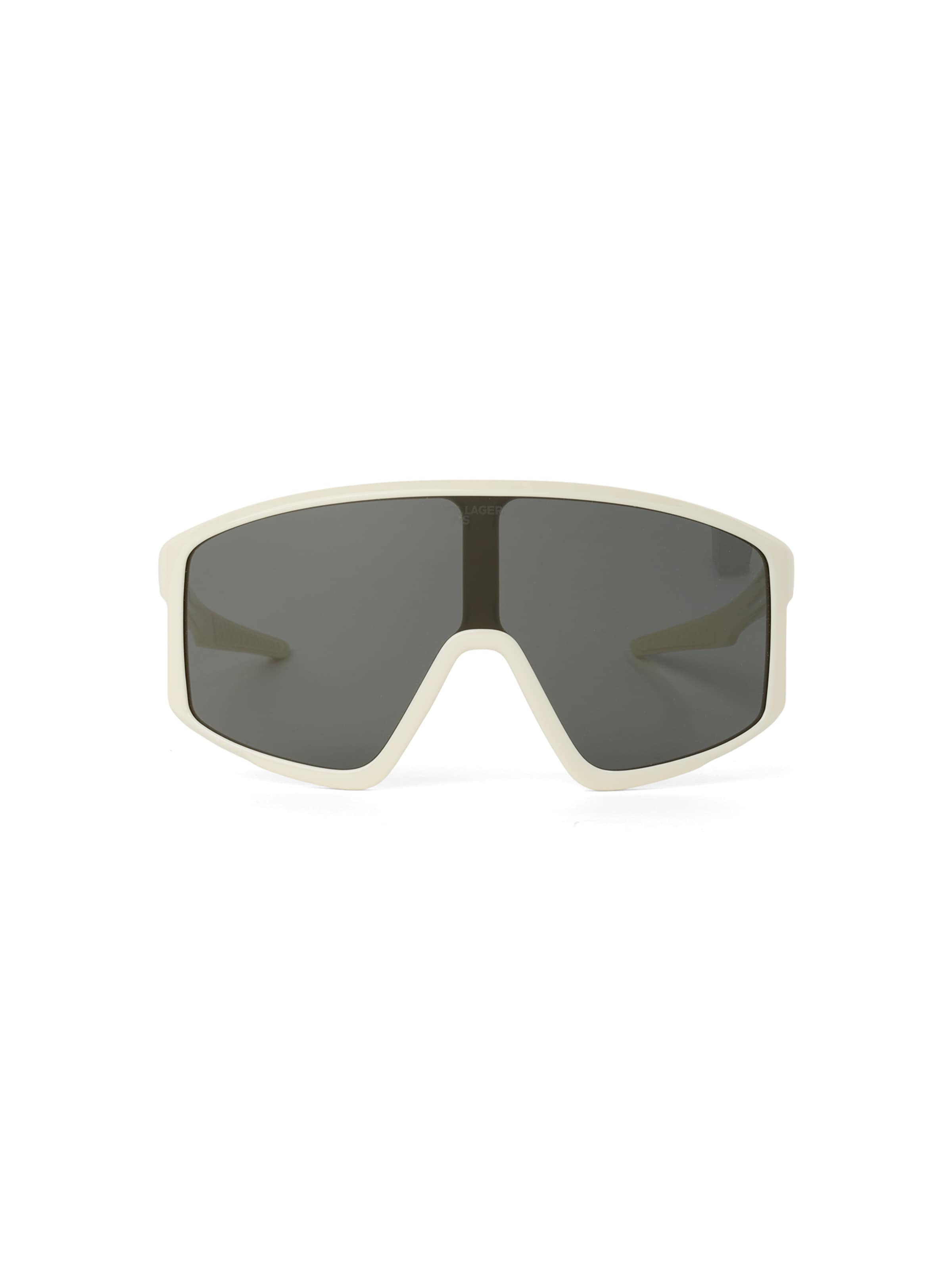 Karl Lagerfeld - Gafas de sol deportivas ' DRAGON ' en blanco: frente