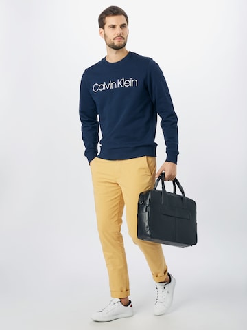 Sweat-shirt Calvin Klein en bleu