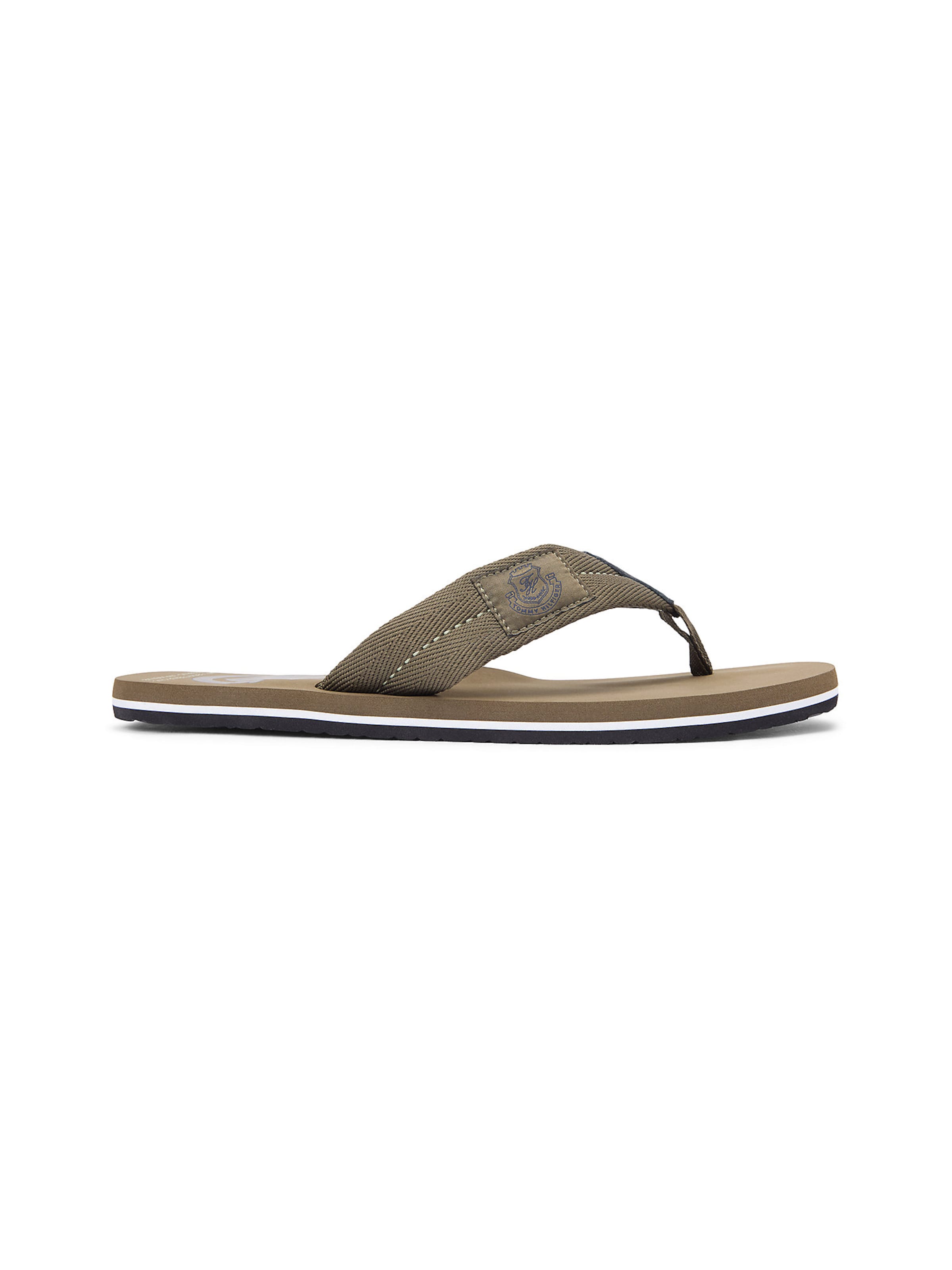 TOMMY HILFIGER T-bar sandals in Beige