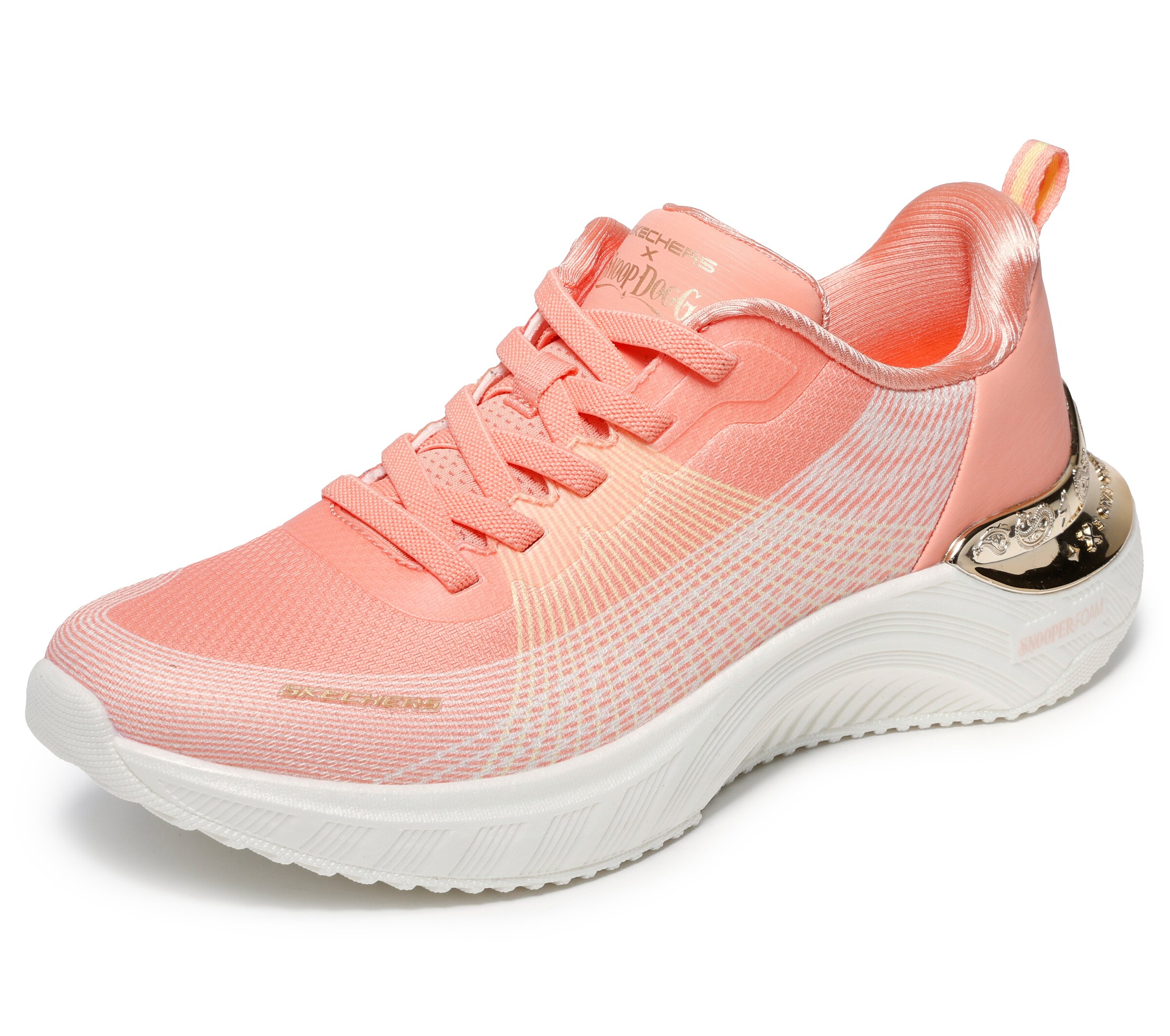 SKECHERS Slip-Ons in Orange: front