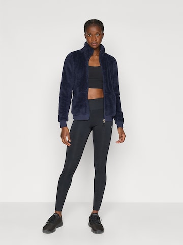 ONLY PLAY Funktionsfleecejacka 'ONPFLUFFY' i blå