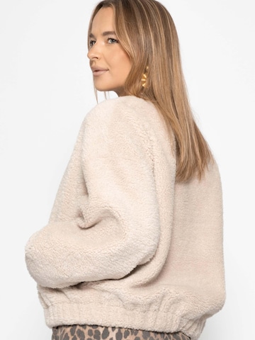 SASSYCLASSY Übergangsjacke in Beige