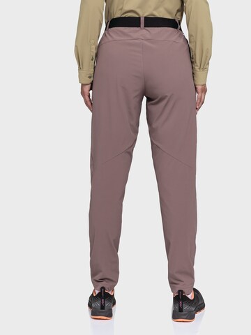 Schöffel Regular Outdoorbroek ' Hiking Pants Style Blaustein WMS ' in Lila
