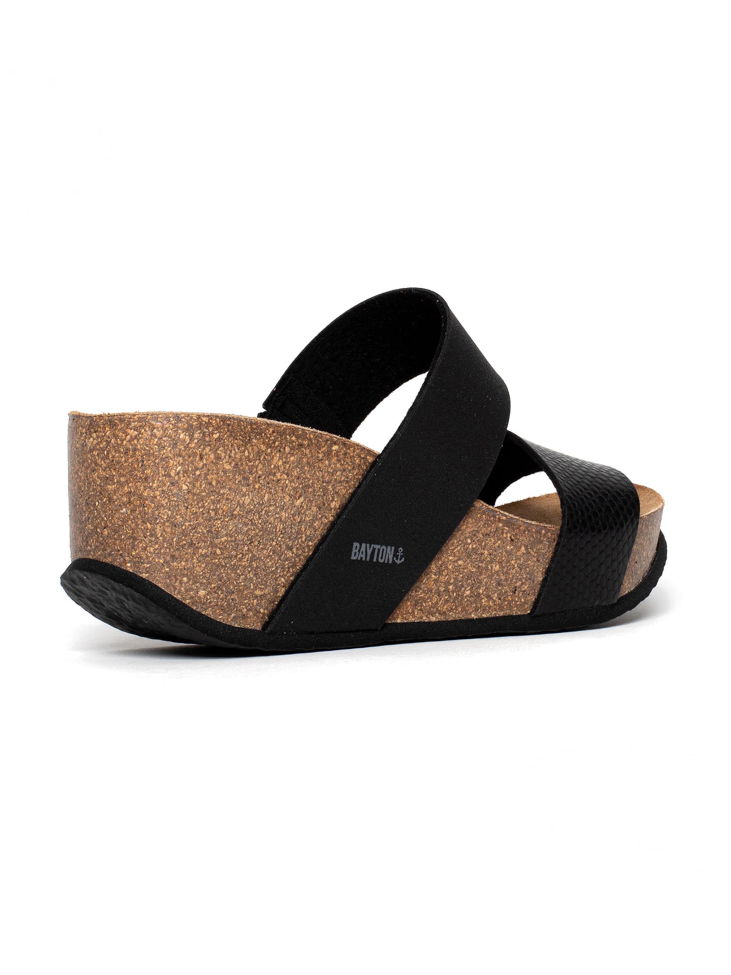 Bayton - Zapatos abiertos 'Philomene' en negro