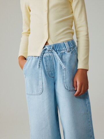 Next Wide Leg Jeans in Blau