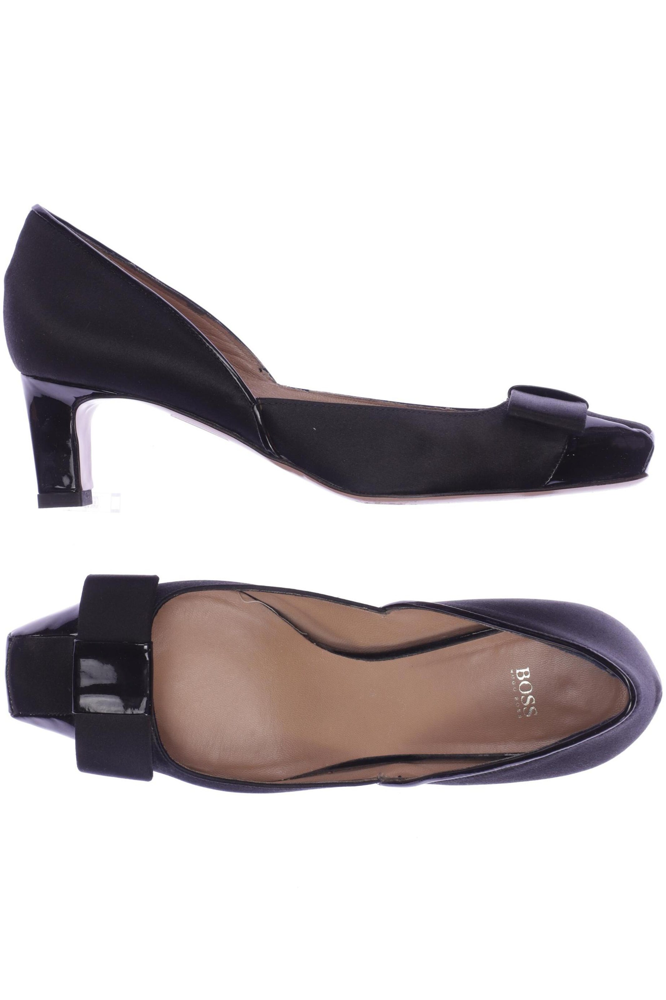 BOSS Pumps 37,5 in Schwarz: Vorderseite