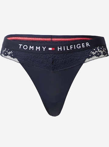 Tommy Hilfiger Underwear Stringid, värv sinine: eest vaates