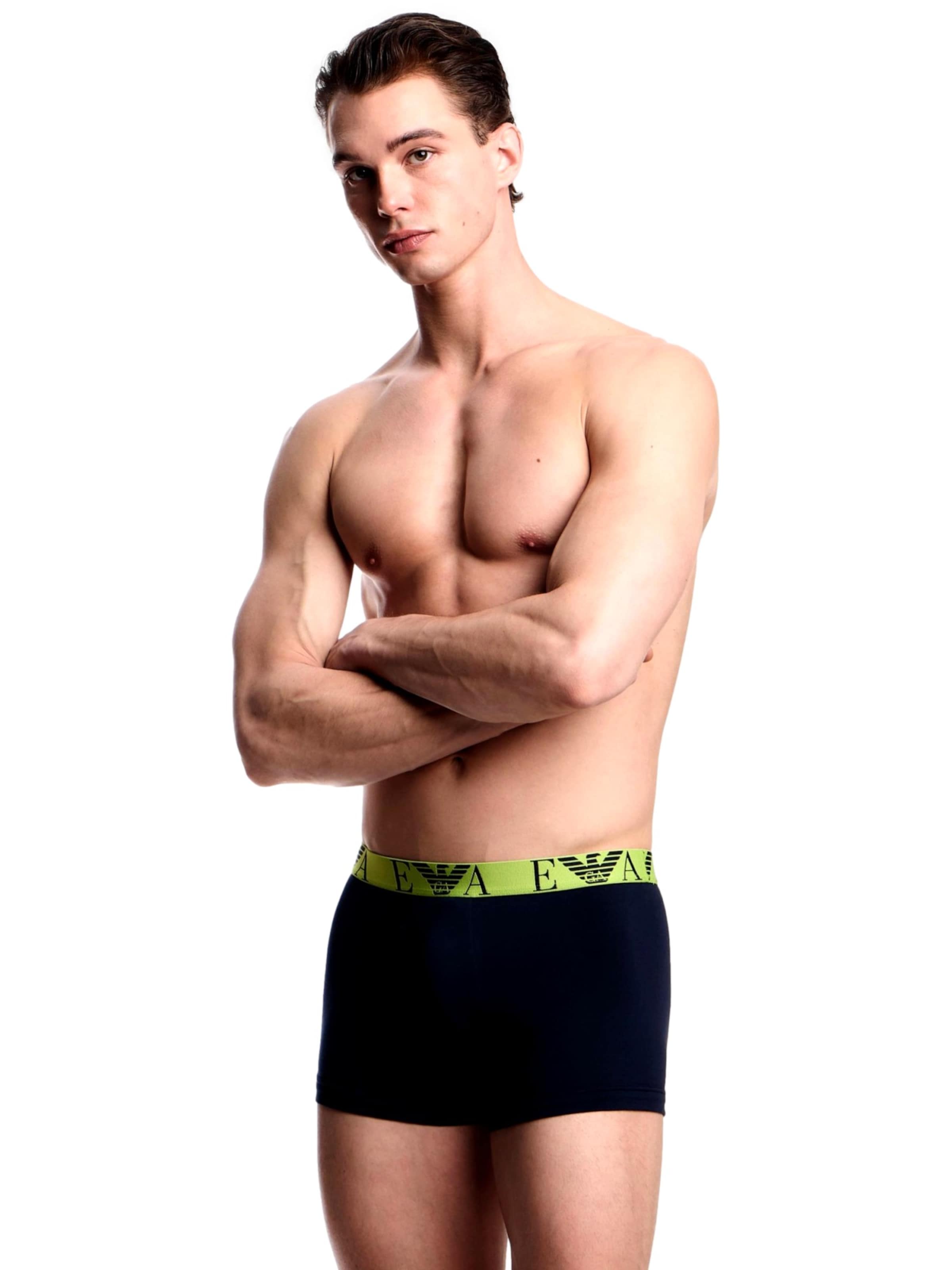 Emporio Armani Boxerky - Modrá: predná strana