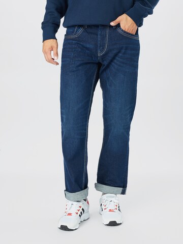 TOM TAILOR DENIM Loosefit Jeans in Blauw: voorkant