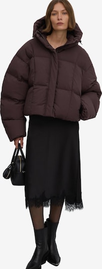 Estro Winterjacke '11443-280' in dunkelbraun, Produktansicht