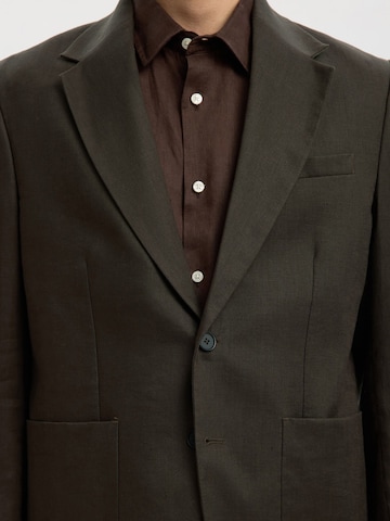 Coupe regular Veste de costume SELECTED en vert