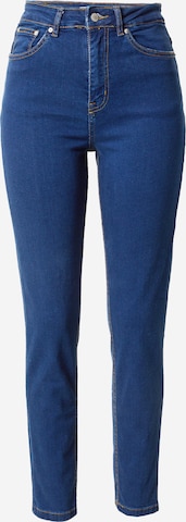 Nasty Gal Slimfit Jeans i blå: forside
