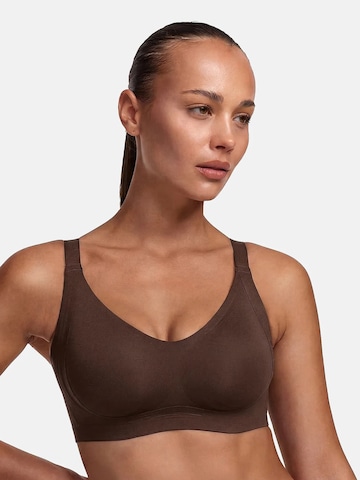 Push-up Soutien-gorge 'Seamless Compact Push-Up BH' cfab (formerly creamy fabrics) en marron