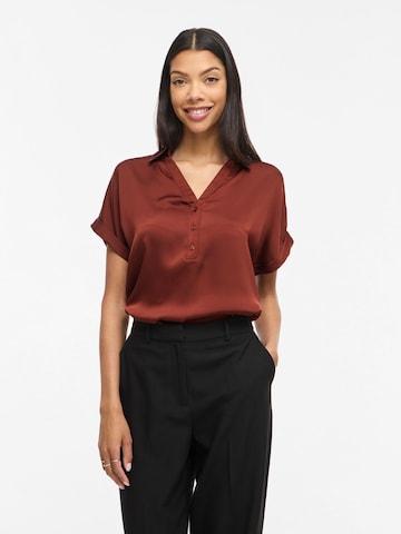 Chemisier 'VIEnna Ravenna' VILA en rouge : devant