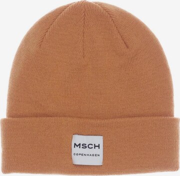 MSCH COPENHAGEN Hat & Cap in One size in Orange: front