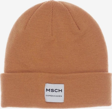 MSCH COPENHAGEN Hat & Cap in One size in Orange: front