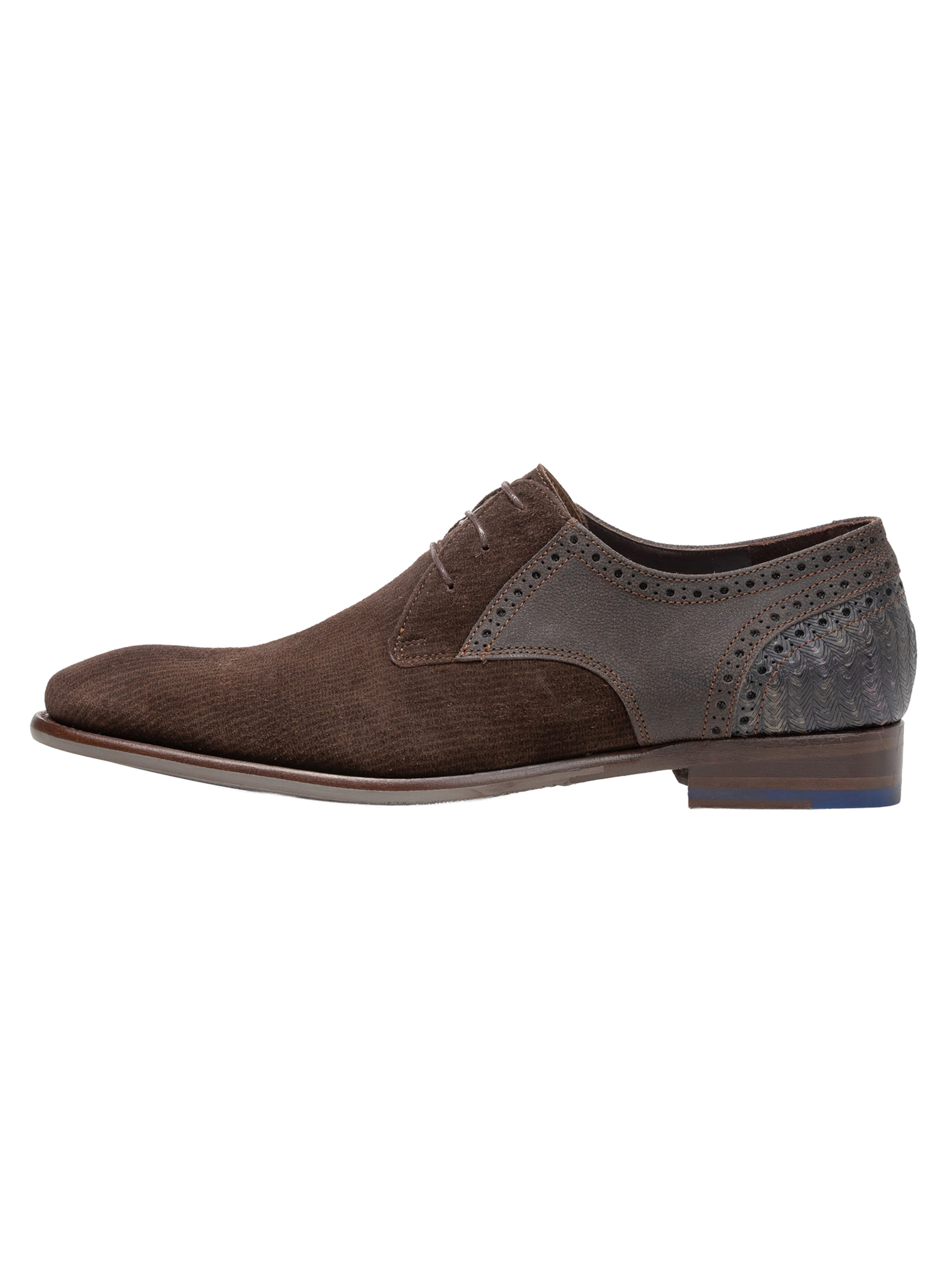Floris van Bommel Lace-Up Shoes 'De Stapper 39' in 44,5 in Dark brown, Item view