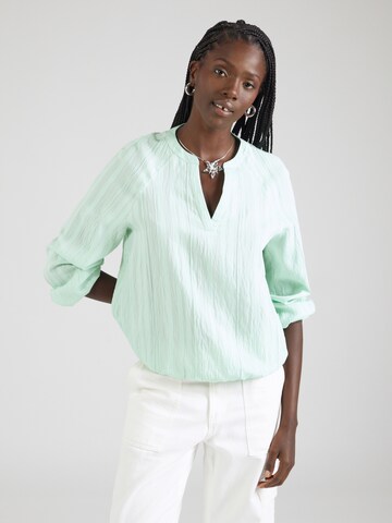 s.Oliver Blouse in Groen: voorkant