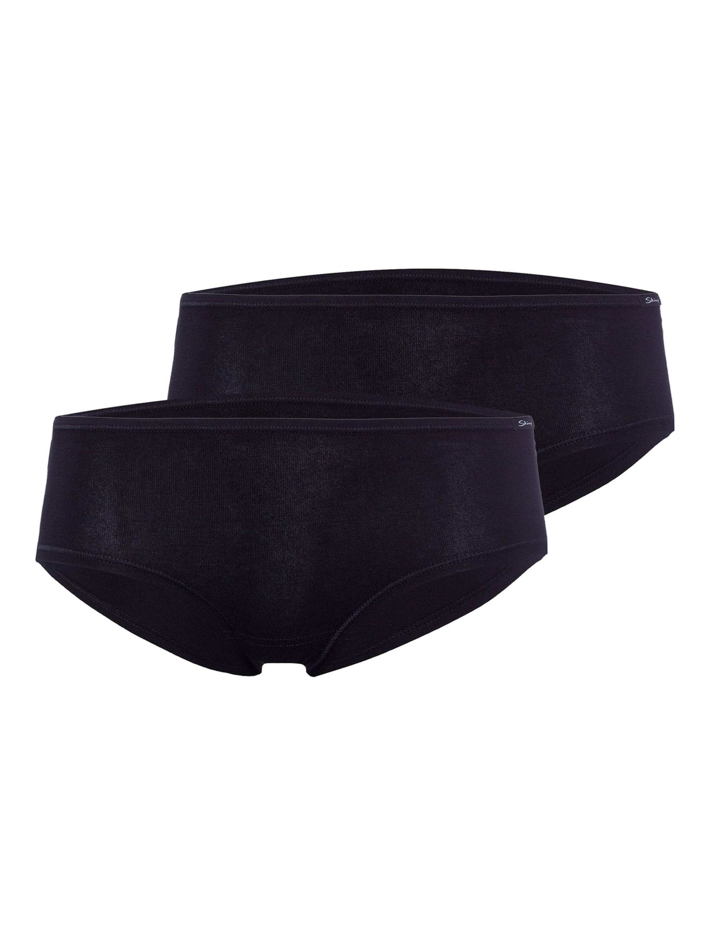 Skiny Panty ' Cotton Advantage ' in Schwarz: Vorderseite