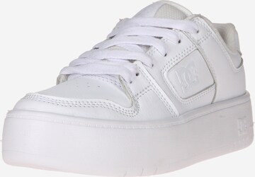 Sneaker bassa 'MANTECA' di DC Shoes in bianco: frontale