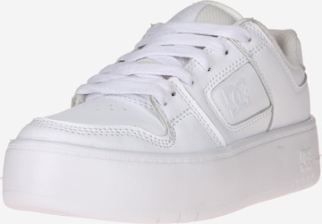 DC Shoes Platform trainers 'MANTECA' in White: front