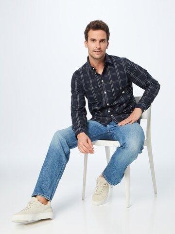 Casual Friday Regular fit Button Up Shirt in Blue