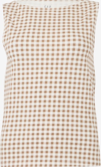 GAP Toppi koossa XS värissä khaki / offwhite, Tuotenäkymä