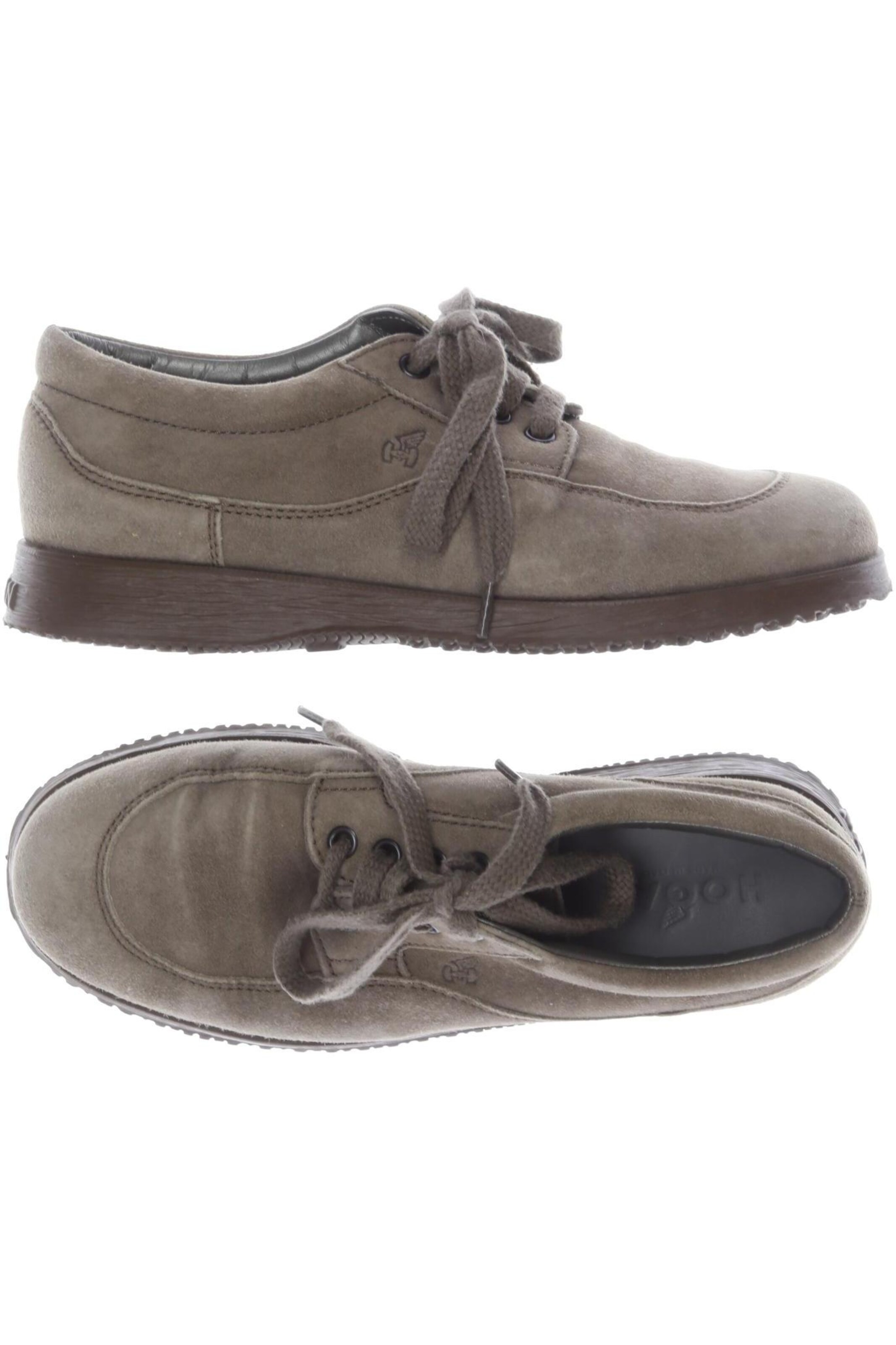 HOGAN Flats & Loafers in 36 in Brown: front