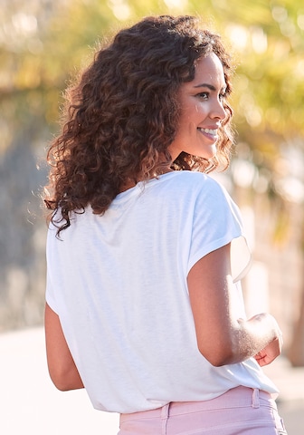 LASCANA Shirt in White