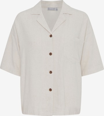 Fransa Bluse 'Atel' i beige: forside