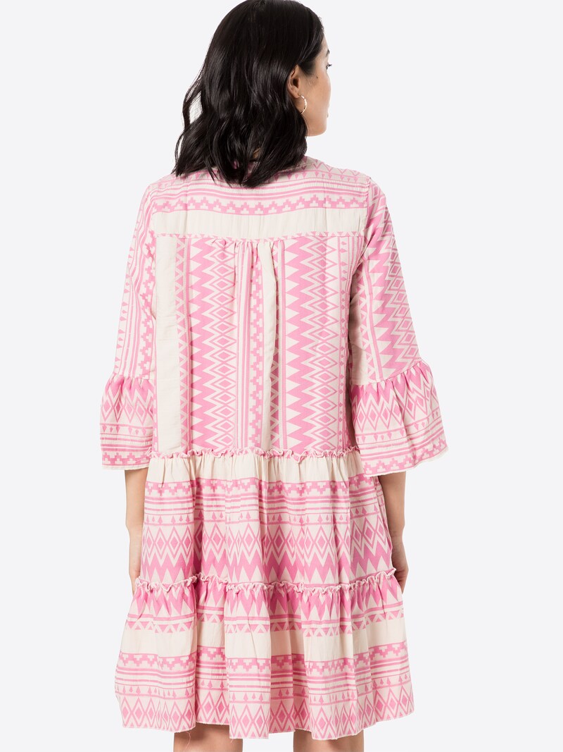 Flowers for Friends Kleid in pink / weiß ABOUT YOU