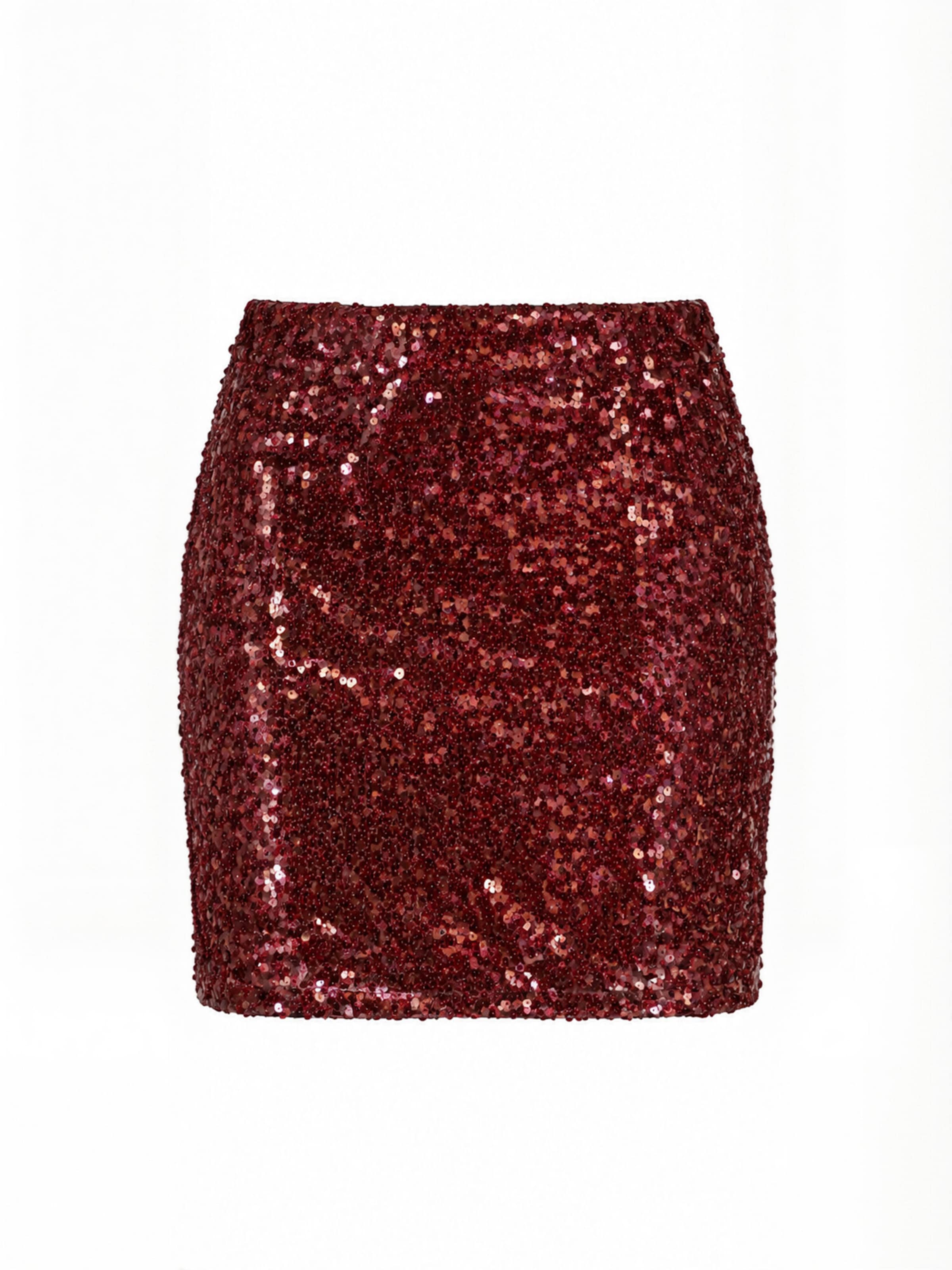 Crās Skirt ' Snowcras ' in Red: front