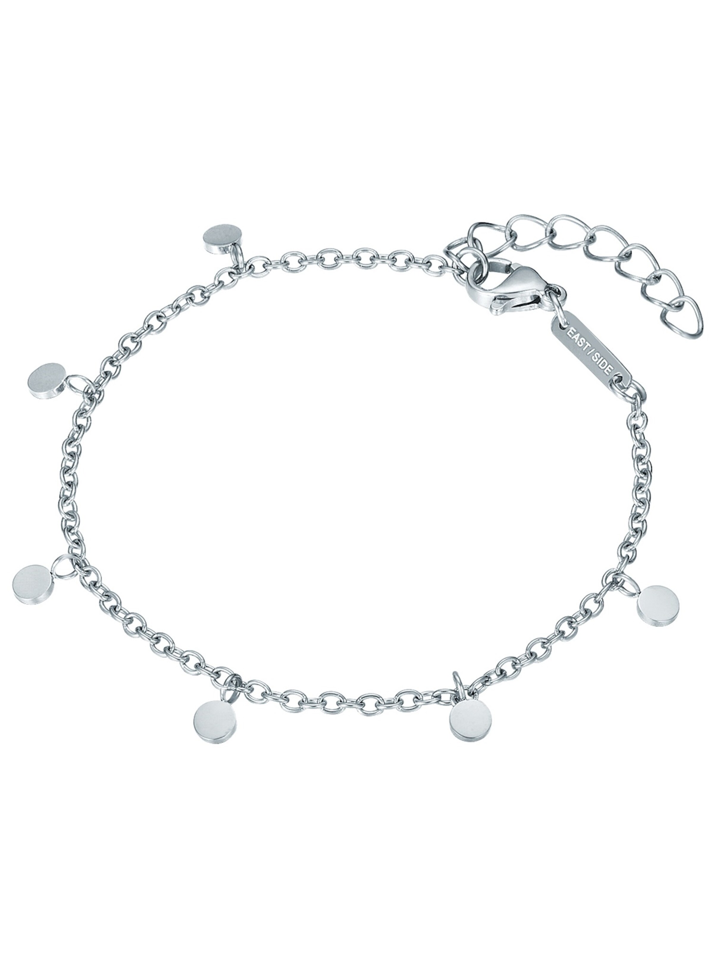 Eastside Armband in Zilver: voorkant